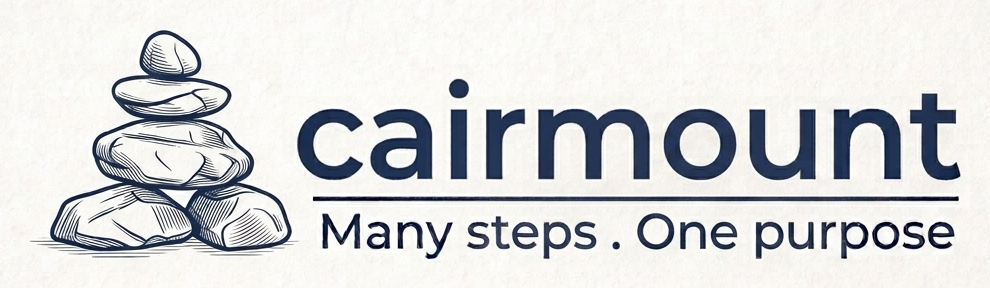 Cairmount — Many steps. One purpose.